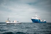 Lissabon, September 2024.
Op de N-Sea GeoSea beoefent de koninklijke marine nieuwe onderwaterdrones. Op Zr Ms Johan de Witt beoefent men nieuwe en bestaande vliegende drones in het kader van oefening REPMUS